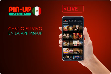 Casino en Vivo en la App Pin-Up